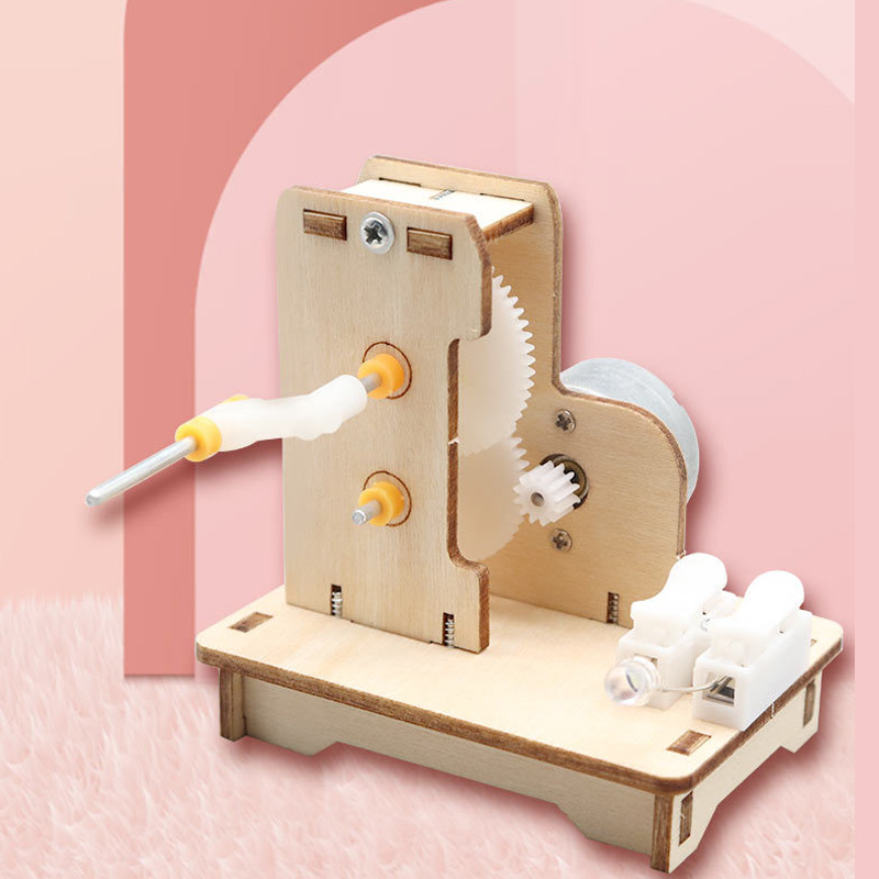 Mini générateur manuel à monte - Science Project Kit avis et prix
