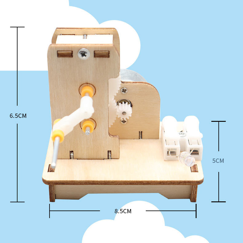 Mini générateur manuel à monte - Science Project Kit avis et prix