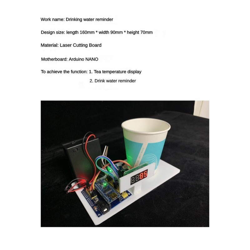 Robot de rappel d'eau et de bo - Science Robot avis et prix