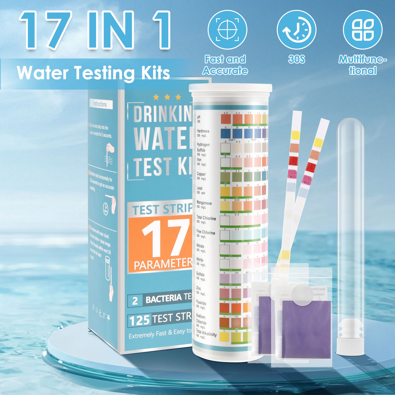 Bandelettes de test de qualité - Ph Strip Test avis et prix