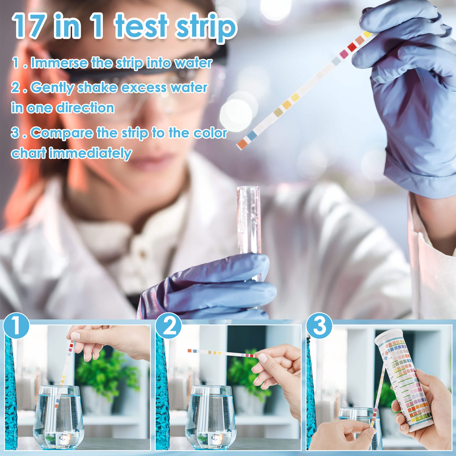 Bandelettes de test de qualité - Ph Strip Test avis et prix