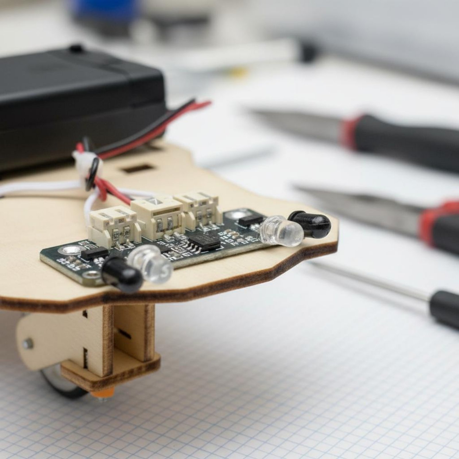Kit de véhicule intelligent en - Science Robot avis et prix